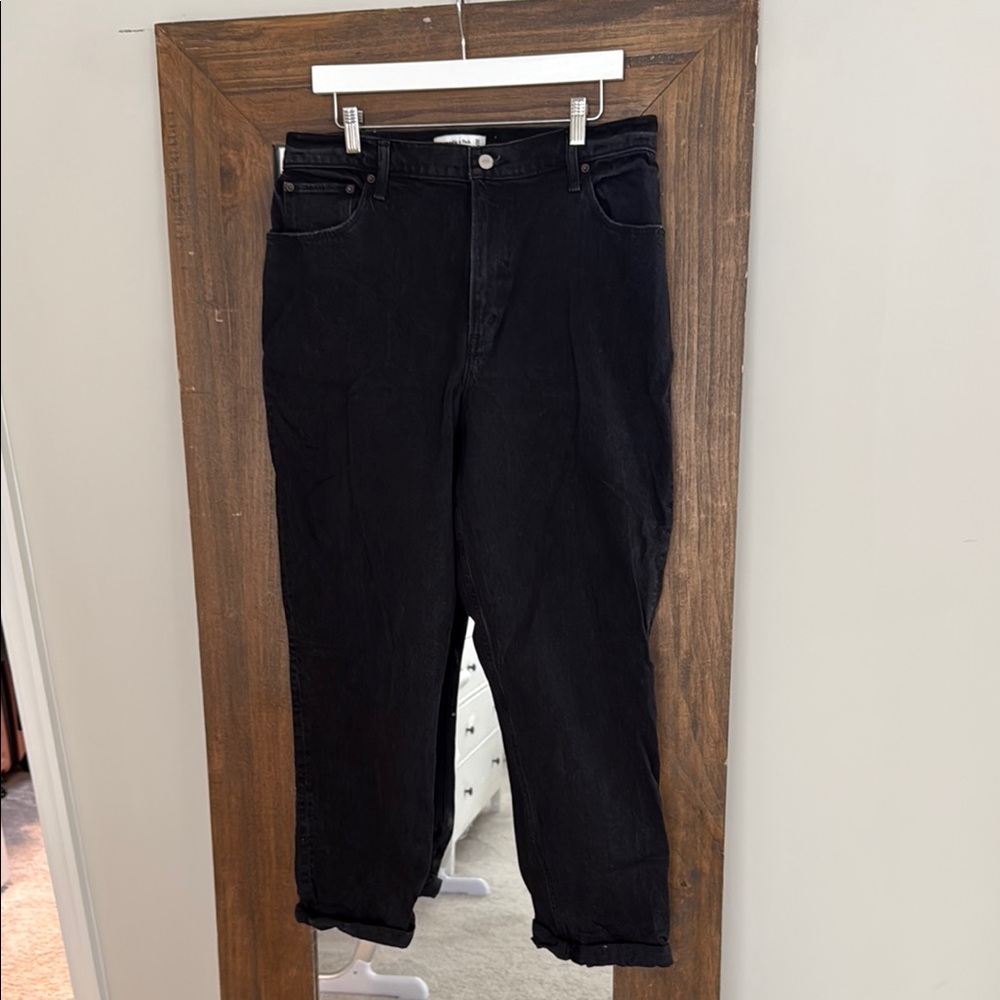 Women's Abercrombie & Fitch “The 90s Straight Ultra High Rise” Curve Love Jean